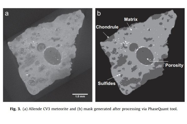 PhaseQuant : A tool for quantifying tomograph ic da ta sets of geological specimens